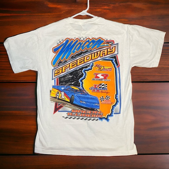 Macon Speedway Shirt 2007 Macon Illinois - Picture 2 of 2